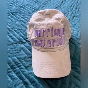 Marriage Material baseball hat